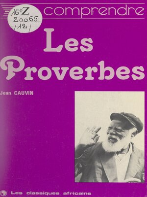cover image of Les proverbes